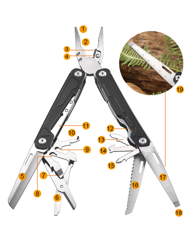 Multi-purpose Camping Axe Hammer, Wilderness 