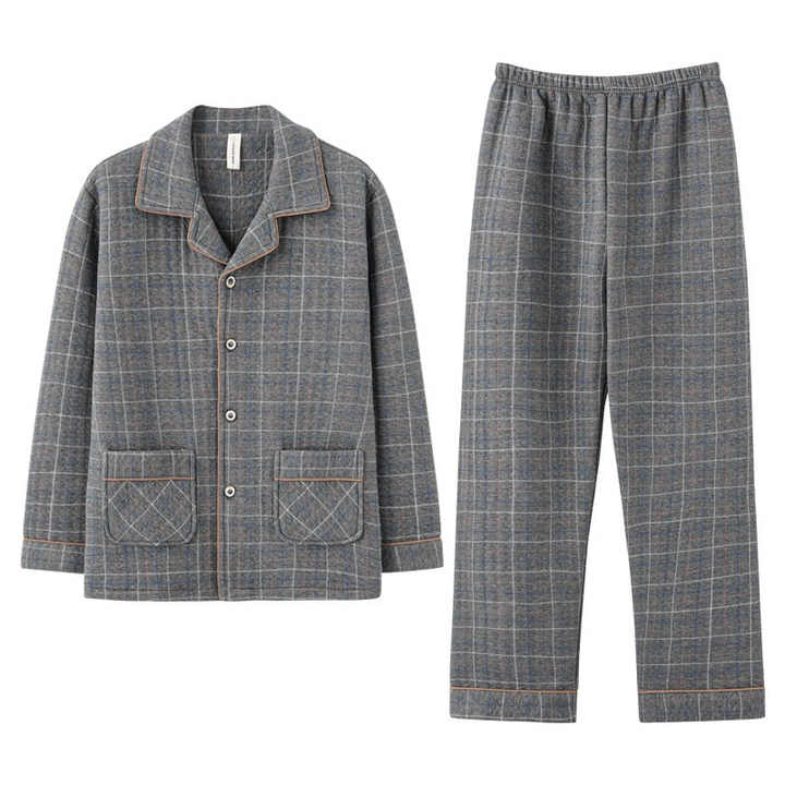 Dropshipping Men's Cotton Pajama Set 
