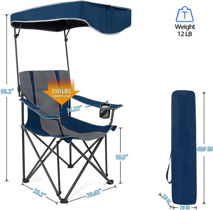 WOQI Lightweight Foldable Portable Beach Chairs 