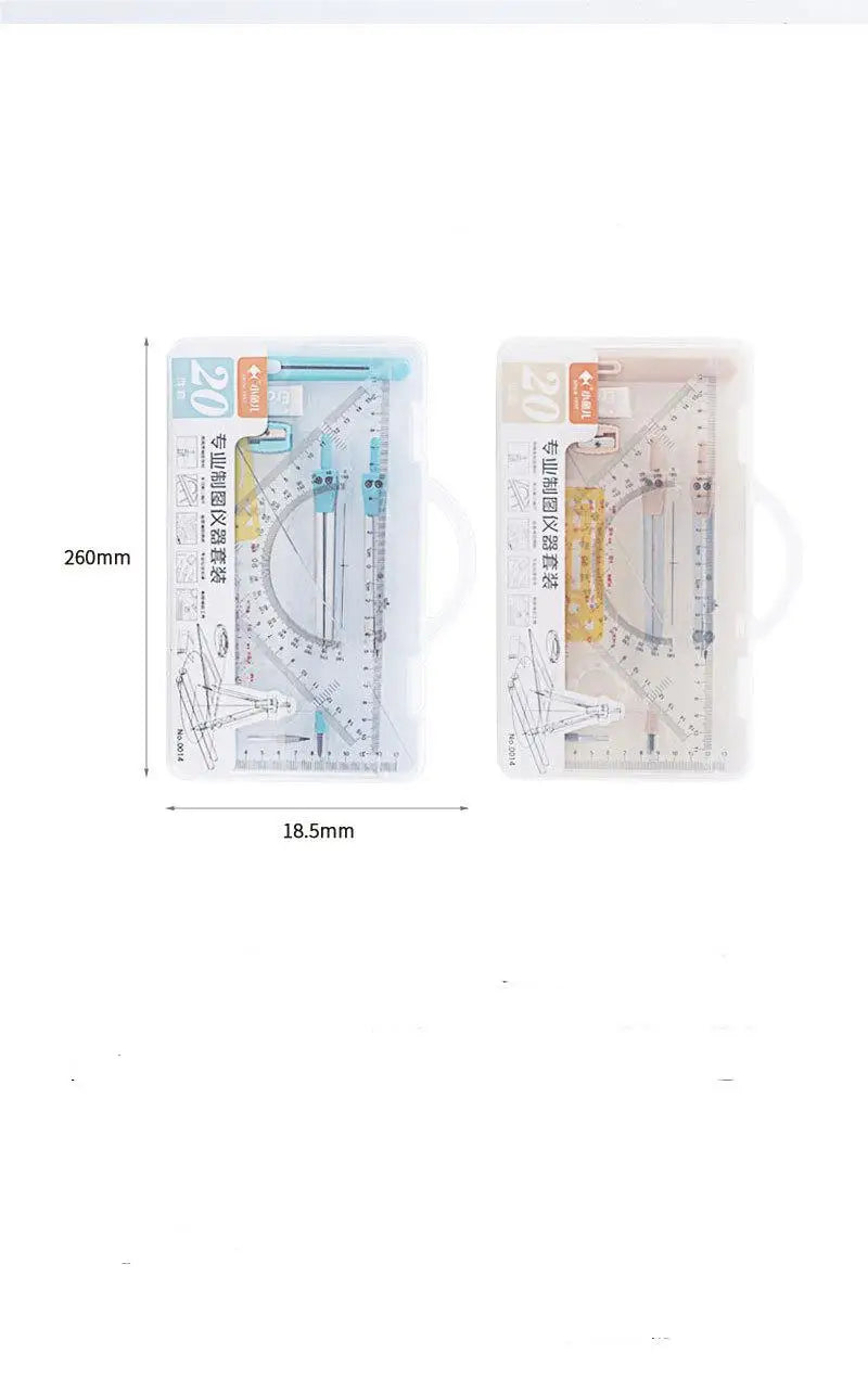 مجموعة أدوات مكتبية مدرسية - Professional School Stationery Set