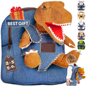 Dinosaur Cowboy Kids School Backpack for Children 