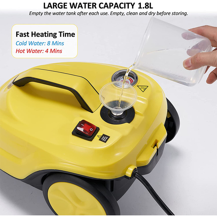 Steam cleaner vacuums 
