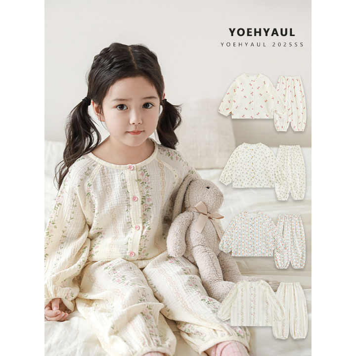 Summer pajamas for children 