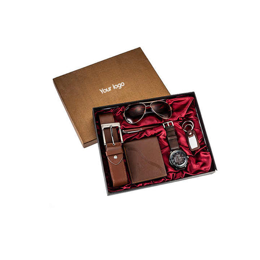 Gift Set Fathers Day- منتجات فائزة 2024 ساعة كوارتز رجالية