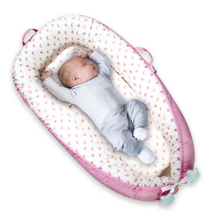 Baby Sleeping Nest Bed Portable Cotton-سرير نوم للأطفال