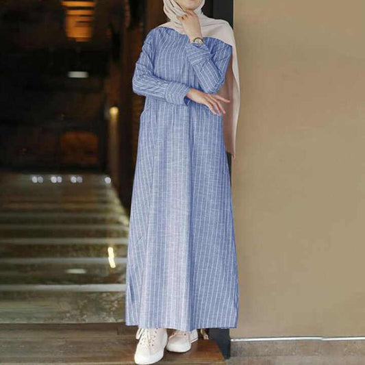 Fashion New Abaya Muslim Dresses-فساتين عباية إسلامية
