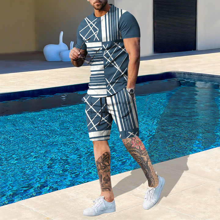Men's 2-Piece T-Shirt Set 
