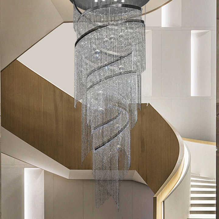 Modern crystal chandelier for banquet decoration 