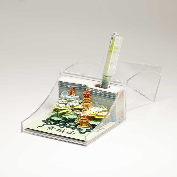 Holiday Birthday for Office Home Use- Creative 3D Art Calendar 