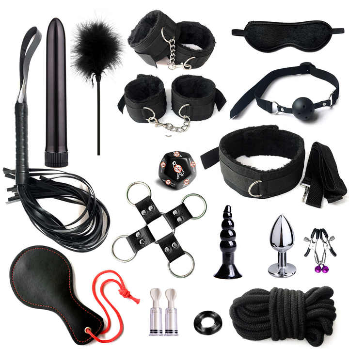 Bed restraint set 