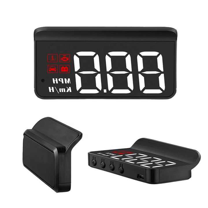 أحدث إنذار سيارة M3 السيارات hud سرعة ضبط . Newest M3 Car Alarm Auto HUD Speedometer Head Up