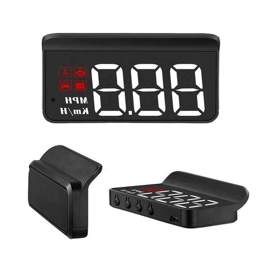 أحدث إنذار سيارة M3 السيارات hud سرعة ضبط . Newest M3 Car Alarm Auto HUD Speedometer Head Up