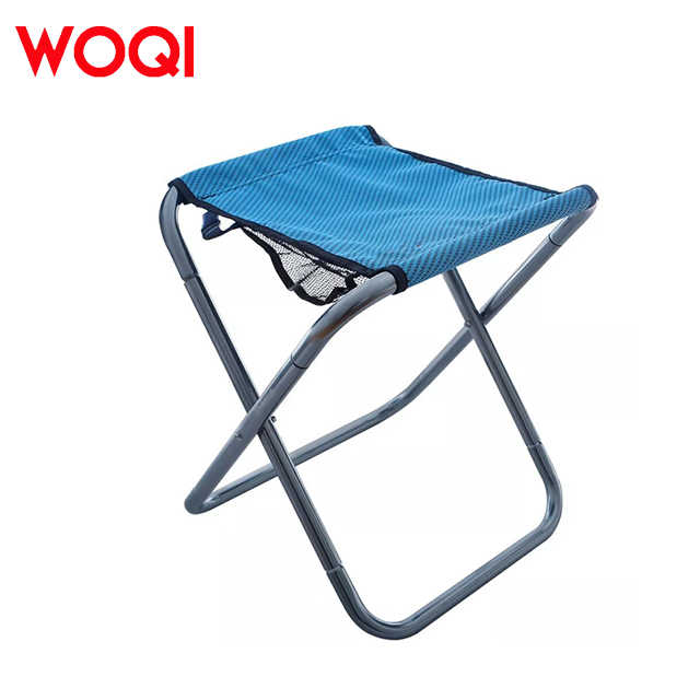 WOQI Outdoor Custom Folding Fabric Chair, Portable Camping Fishing Chairs 