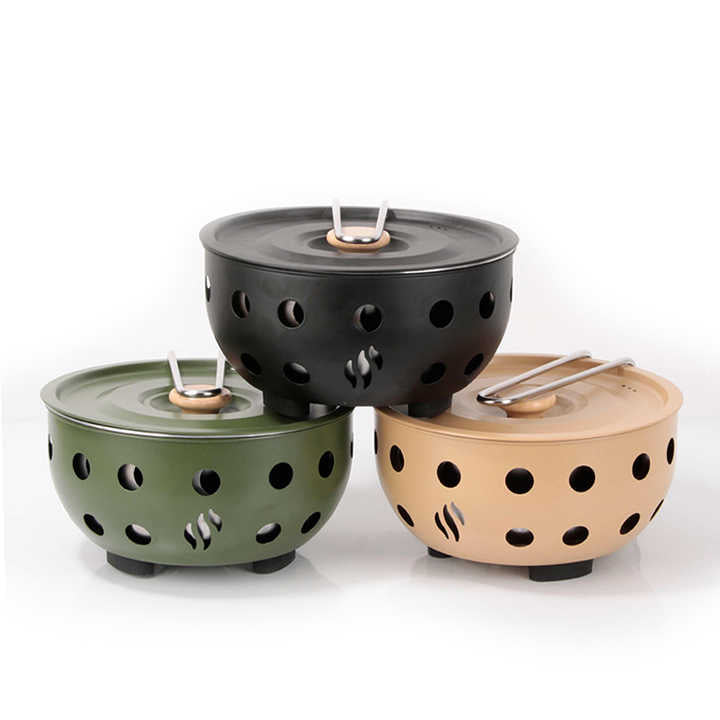Portable Outdoor Camping Windproof Gas Stove and 