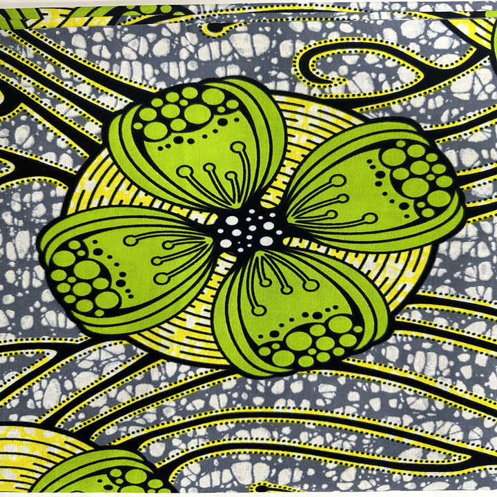 Cotton African Wax Printed-قماش شمع أفريقي