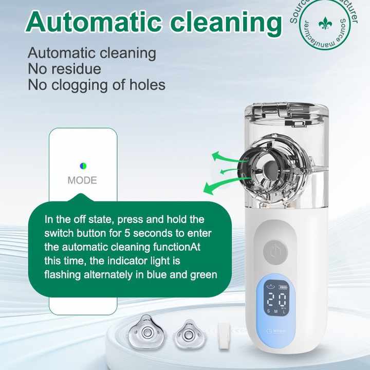 Handheld Medical Nebulizer Mesh Nebulizer for Adults 