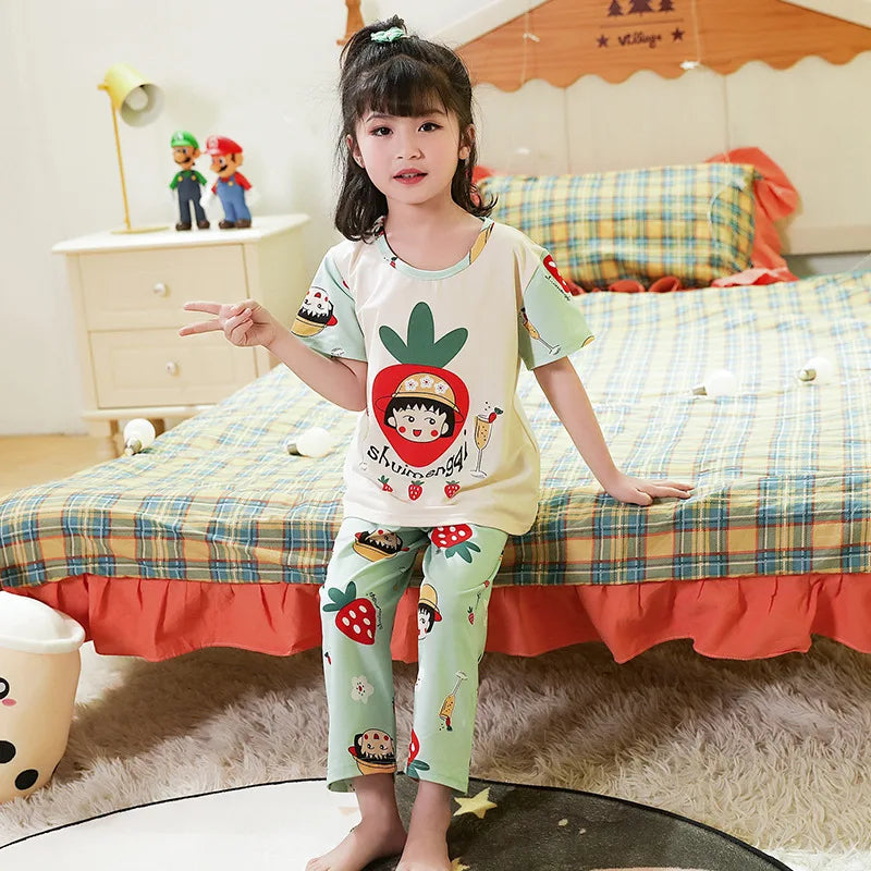 Children Kids Girls Pyjamas