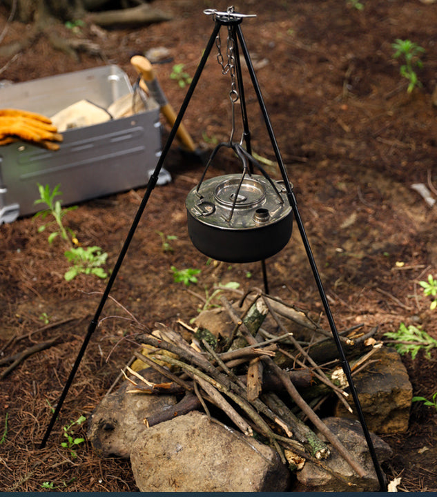 Portable 5 Section Adjustable Camping Tripod Aluminum 