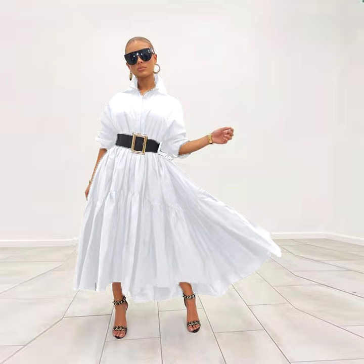 Women's long and loose dress