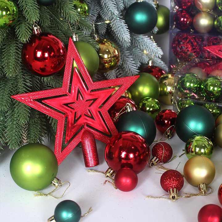 Plastic Owl Ball Ornament 