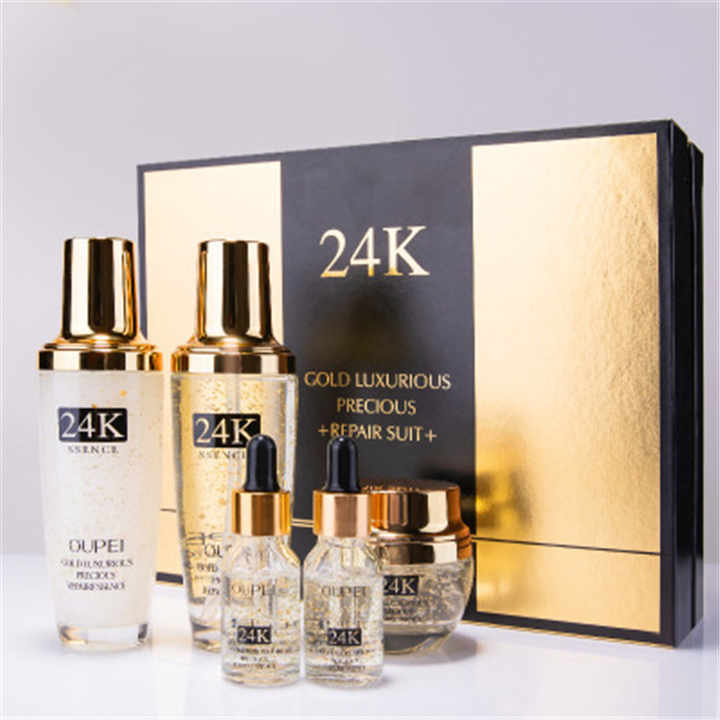 Gold Skin Care Sets Moisturizing 