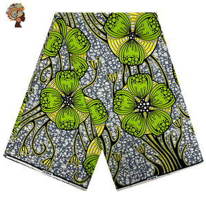 Cotton African Wax Printed-قماش شمع أفريقي