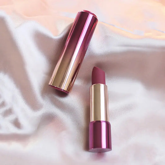 Luxury Colorful Lipstick White Rose Black Private 