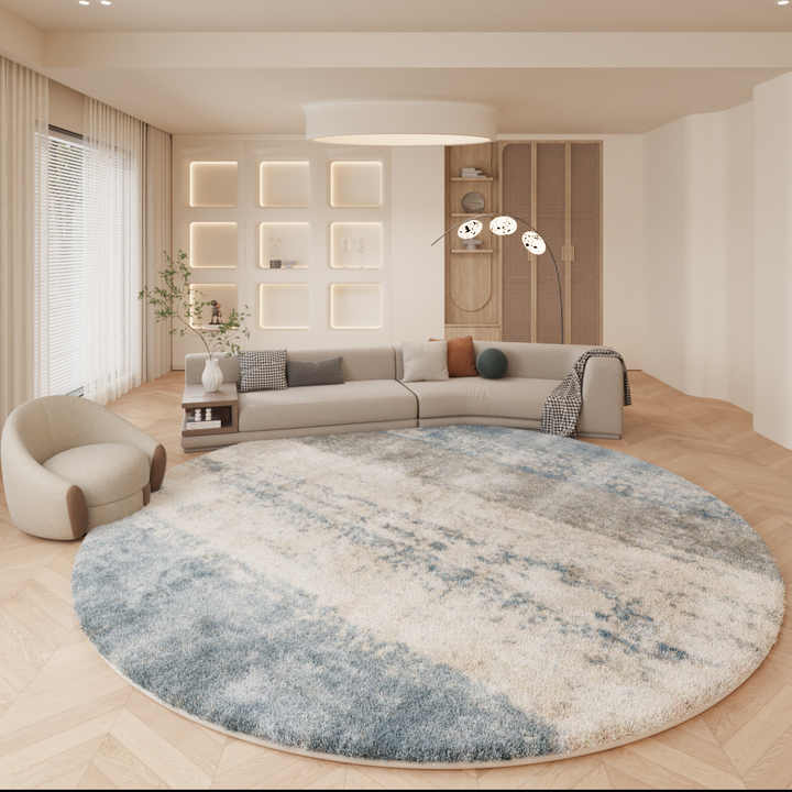 circular rug