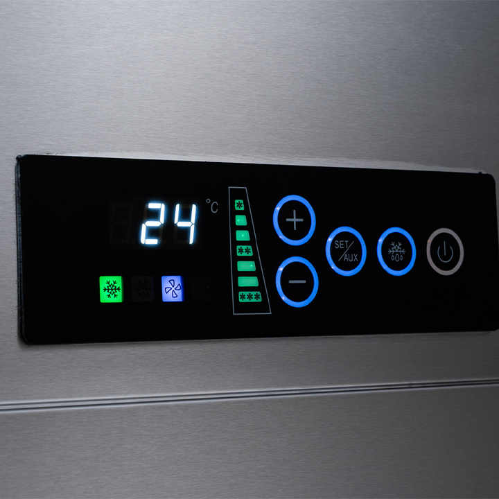 Bendoz refrigerator with temperature 