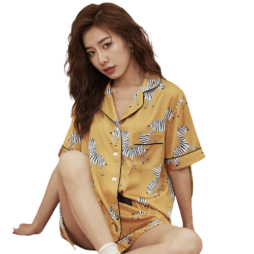 High quality fashion sleepwear, women's pajama set 