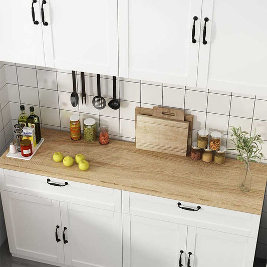 خزائن وحدة الميلامين مطبخI Shaped Melamine Unit Cabinets Kitchen