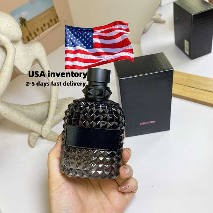 Luxury Original Brand Perfume Cologne Men 100ml Spray Valentinoes Intense Body Spray Long Lasting Coral Fantasy Green Stravaganz 