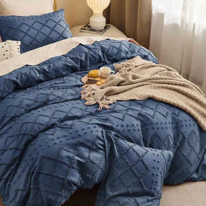 Luxury Home Textile Designer Polyester Fabric Bedding Set. 