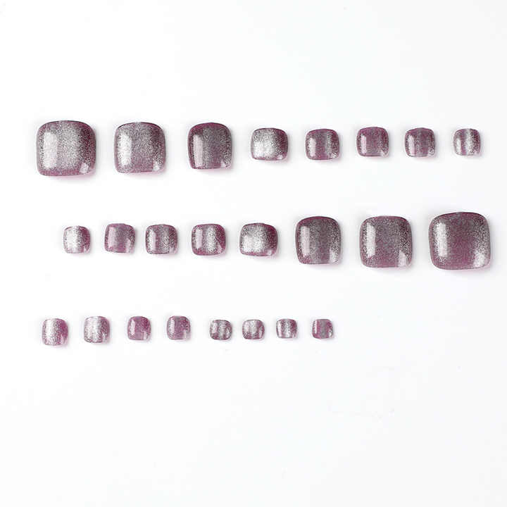 Tips Full Nails Cover Press on Natural- أطراف الأظافر
