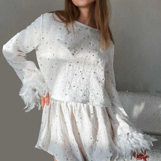 بيجامة نوم نسائية شورت