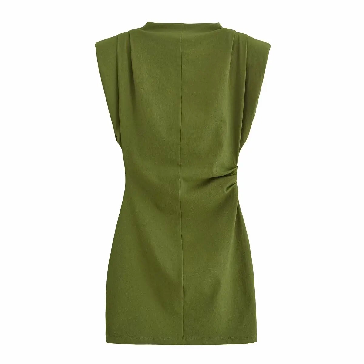 short sleeveless dress