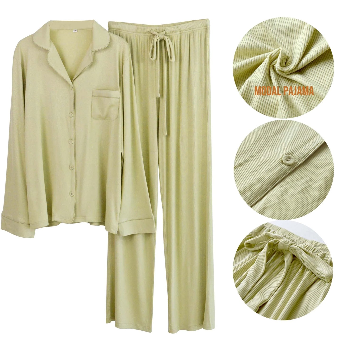 Women's Soft Knitted Sleepwear 