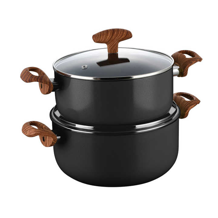 Modern metal cookware cooking sets 