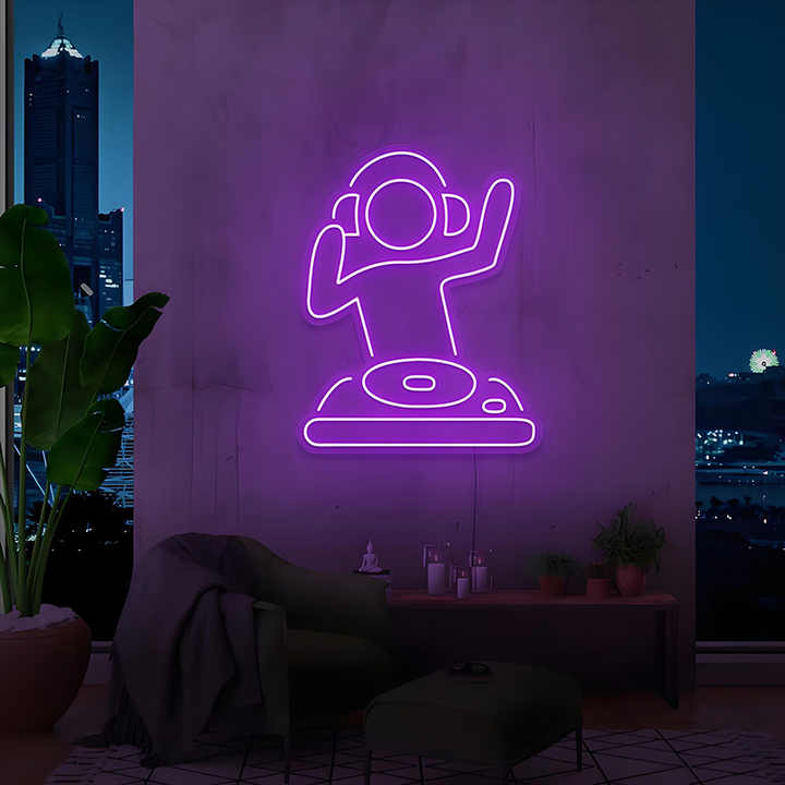 neon light frame