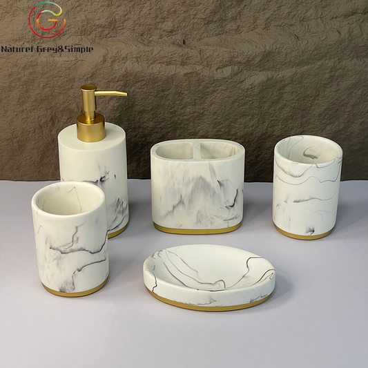 مجموعة إكسسوارات الحمام - Bathroom accessories set