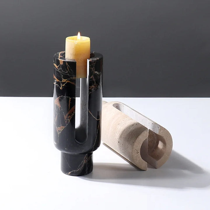 marble candles 