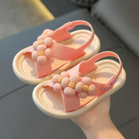 Summer Children's Sandals for Girls New Soft Sole Anti-slip Cute Sandals Wholesale 