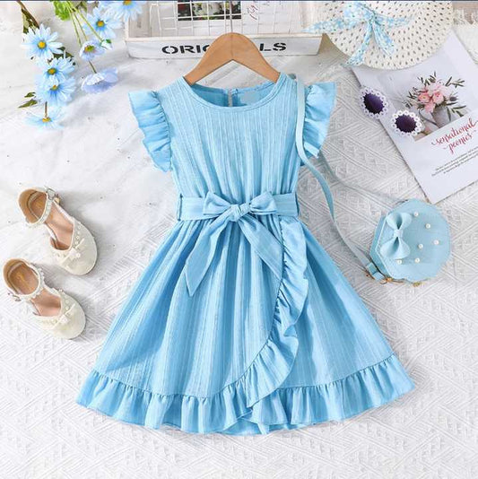 New girls' dress across the border from the best-sellingفستان جديد للفتيات عبر الحدود من الشركات المصنعة