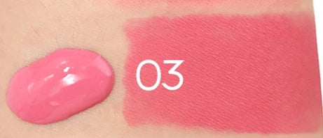 Liquid blush colors