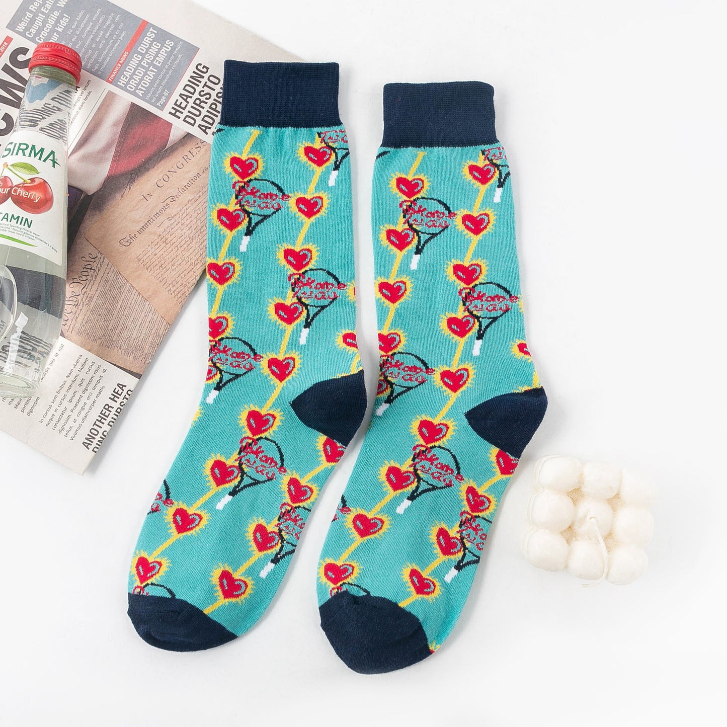 جوارب قطنية