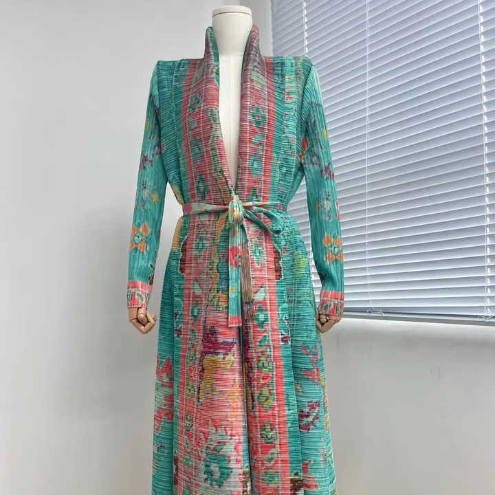 High quality printed women's abaya 