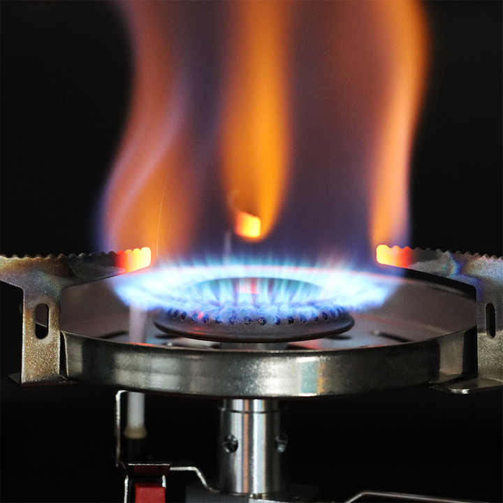 Folding Steel Camping Gas Stove Accessory, 