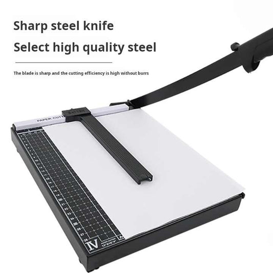 Paper Cutter and Metal Base - وقاطع التكديس