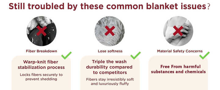 Luxury Home Decor Blankets Fluffy Soft Thick Plush Warm Winter Bed Blanket 