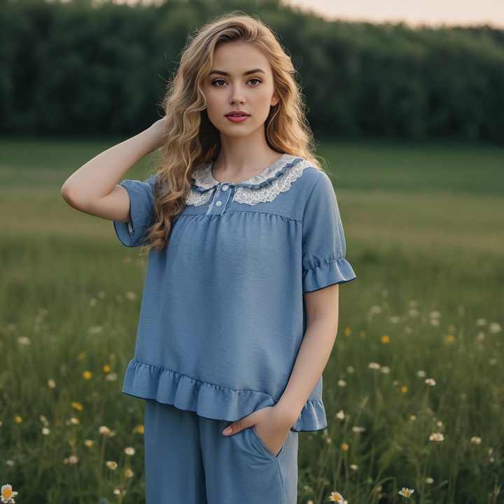 Women's spring and summer pajamas